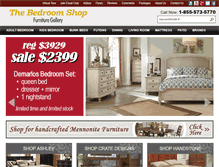 Tablet Screenshot of bedroomandfutonshop.com